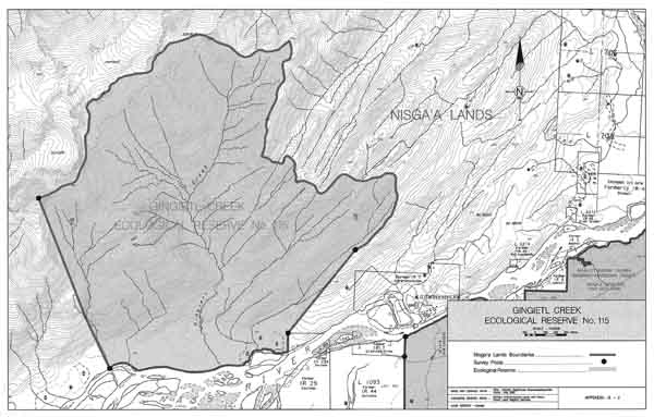 Gingietl Creek Ecological Reserve No. 115