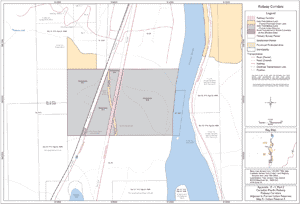 Appendix: E-1, Part 2 Canadian Pacific Railway Railway Corridors Adjacent to Former Indian Reserves Map 5 - Indian Reserve 8