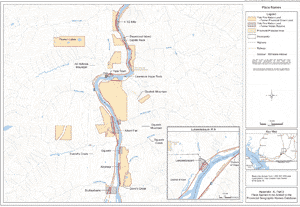 Appendix K, Part 2 Map Place Names to be Added to the Provincial Geographic Names Database